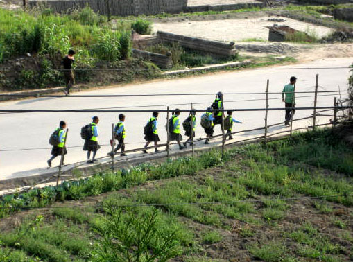 sur la route de la maison sur la route de la maison