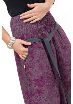 Pantalon sarwel femme total print original Buddhi
