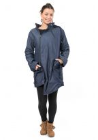 Manteau jean et polaire capuche de lutin mandala Vilah
