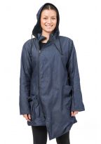 Manteau jean et polaire capuche de lutin mandala Vilah