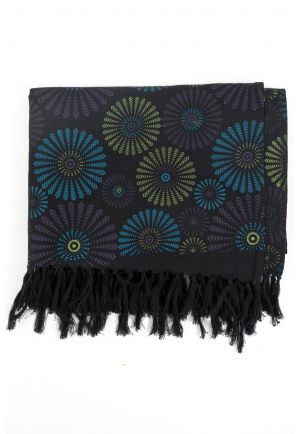 Foulard cheche flower fireworks Phaiah