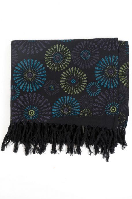 Foulard cheche flower fireworks Phaiah
