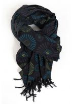Foulard cheche flower fireworks Phaiah