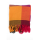 Cheche foulard etole new madras sienna carnaval