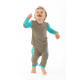 T shirt enfant coton bio patchs coude poche manches long