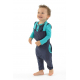 Salopette sarouel evolutive bio enfant Bleu marine