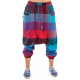 Sarouel pantacourt femme madras Tika