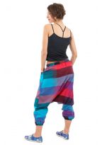 Sarouel pantacourt femme madras Tika
