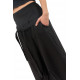 Pantalon sarouel femme faux effet jupe noir Suci