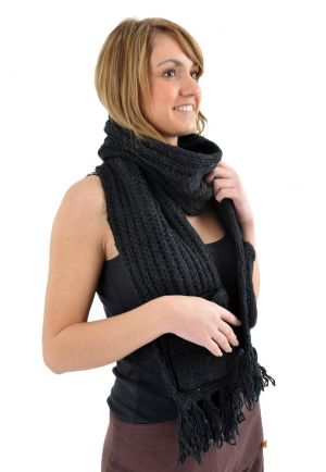 Echarpe mouffle pure laine +10 couleurs