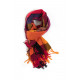 Cheche foulard etole new madras sienna carnaval