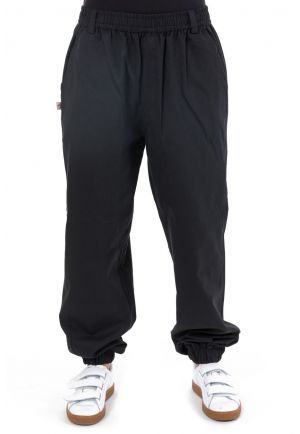 Pantalon noir uni elastique Matiha