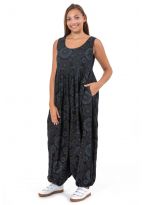 Combi pantalon sarouel imprimé floral