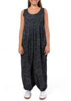 Combi pantalon sarouel imprimé floral