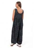 Combi pantalon sarouel imprimé floral
