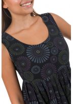 Combi pantalon sarouel imprimé floral