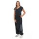 Combi sarouel ethnic noir imprimé mandala