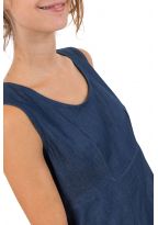 Combi sarouel jean femme fourche basse