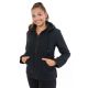 Veste zip capuche noire Taz