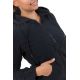 Veste zip capuche noire Taz