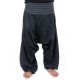 Pantalon sarouel bali noir rayures noires