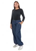 Pantalon boule jean droit