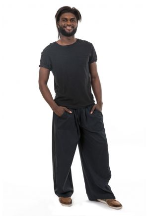 Pantalon japonais noir