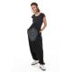 Combi sarouel ethnic noir imprimé mandala