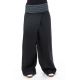 Pantalon thai fisherman noir gris