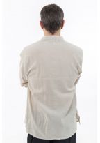 Chemise tibetaine homme ouverture laterale