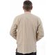 Chemise tibetaine homme ouverture laterale