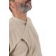 Chemise tibetaine homme ouverture laterale