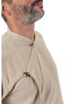 Chemise tibetaine homme ouverture laterale