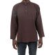 Chemise coton nepalais 3 boutons 1 poche
