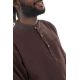 Chemise coton nepalais 3 boutons 1 poche