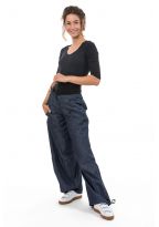 Pantalon jean denim hybride street chic Lina