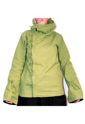 Veste zip petit noeud