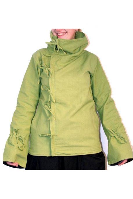 Veste zip petit noeud