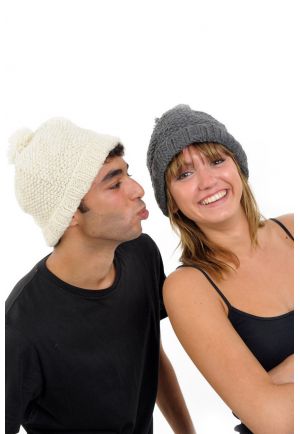 Bonnet Anapurna pure laine douce nepalaise