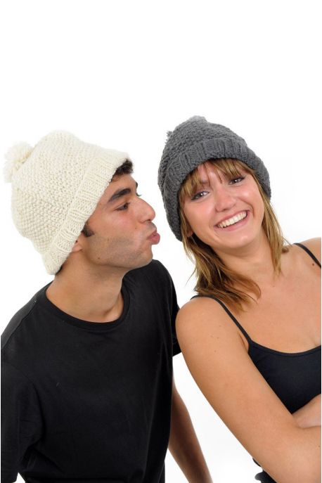 Bonnet Anapurna pure laine douce nepalaise