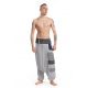 Sarouel homme grande taille urban zen bleu gris mineral 