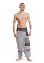 Sarouel homme grande taille urban zen bleu gris mineral 