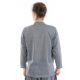 Chemise col mao homme gris chine Louis