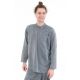 Chemise ethnique col mao Luis face