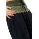 Pantalon sarouel indian chic sari kaki
