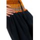 Pantalon sarouel indian chic sari orange
