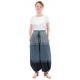 Pantalon ethnique aladin ceinture corset Bayan face