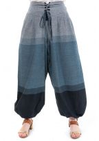 Pantalon ethnique aladin ceinture corset Bayan zoom