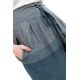 Pantalon large aladin ceinture corset