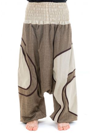 Sarouel grande taille elastique Jephrey zoom